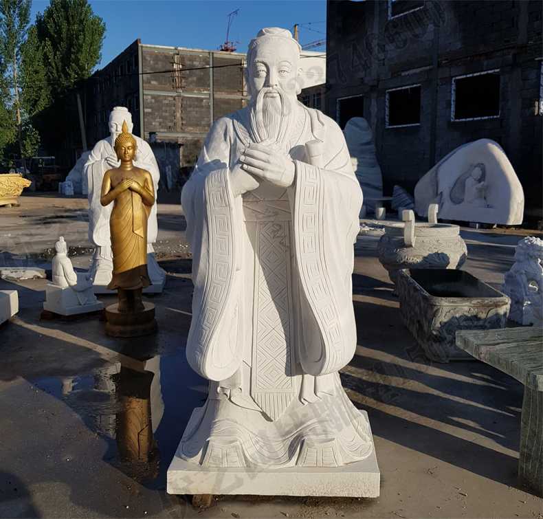 石雕孔子像,大理石孔子像,校園孔子雕像 石雕孔子像,大理石孔子像,校園孔子雕像