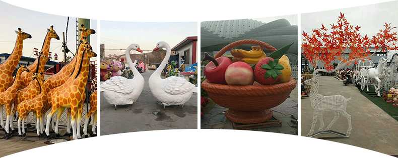 仿真景觀擺件，卡通景觀雕塑