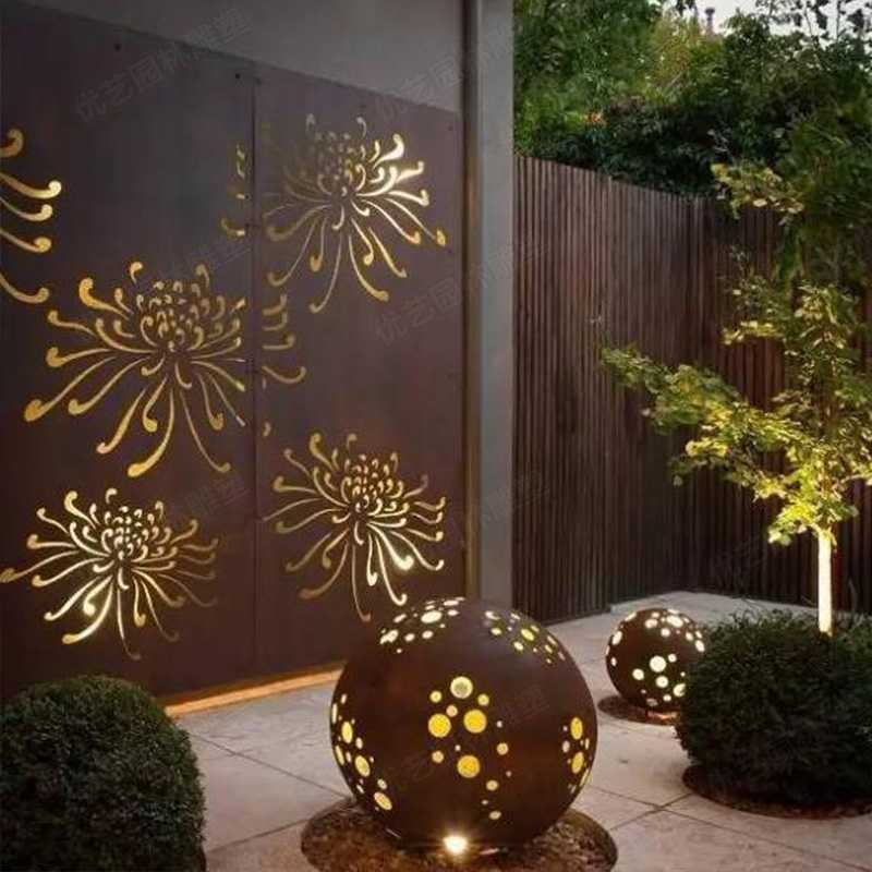 耐候鋼雕塑,景觀雕塑定制